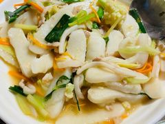 肉丝花菜炒白果-文儒九号·闽菜馆(三坊七巷店)
