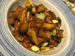 腊八蒜烧肥肠-那家小馆•北京菜•烤鸭(中关村店)