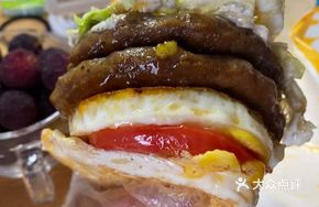 Double Egg Burger (No Bun)