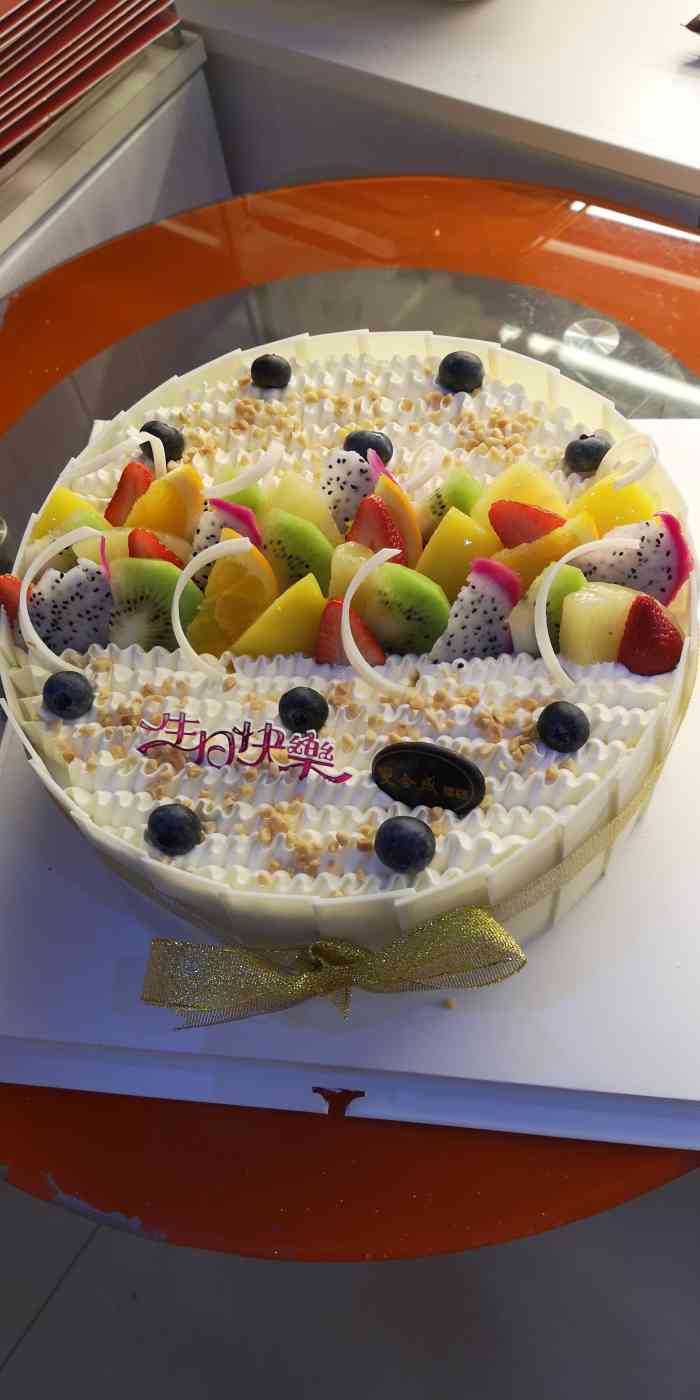 双合成(锦绣花城店)-"略感失望,说的是夹两层水果,但只有一层水.