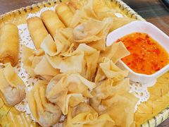 炸牛奶拼炸云吞-阿多私房菜(顺德店)