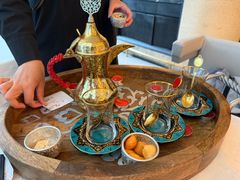 龟兹现煮奶茶配糕点-龟兹KUCINA·新疆菜(前滩L+PLAZA店)