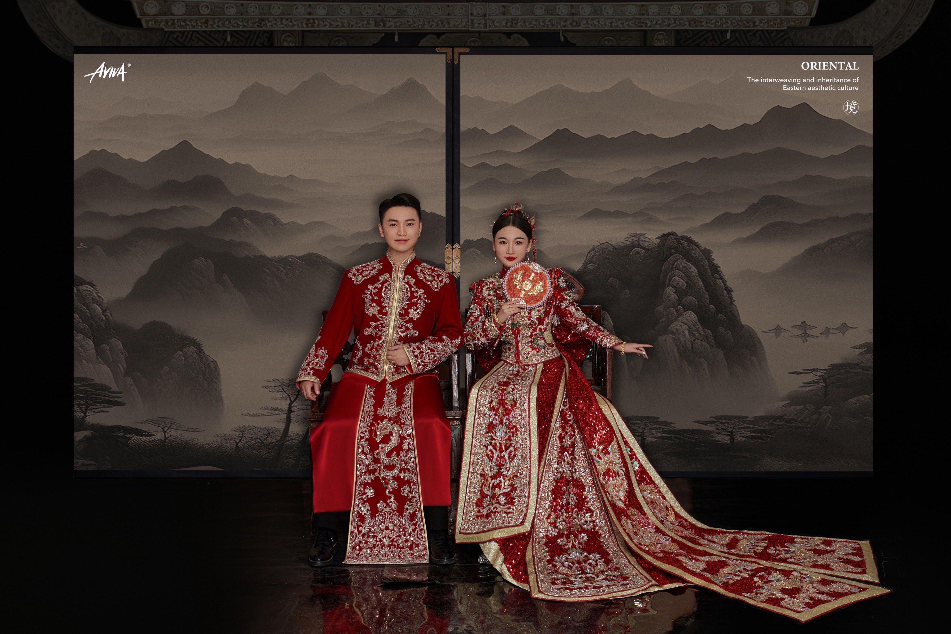 囍98囍 中式秀禾,属于东方新娘的仪式感