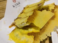 韭黄牛肉锅贴-海荣锅贴馆(五味十字店)