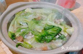 Secret-Recipe Shrimp Paste Stir-Fried Lettuce