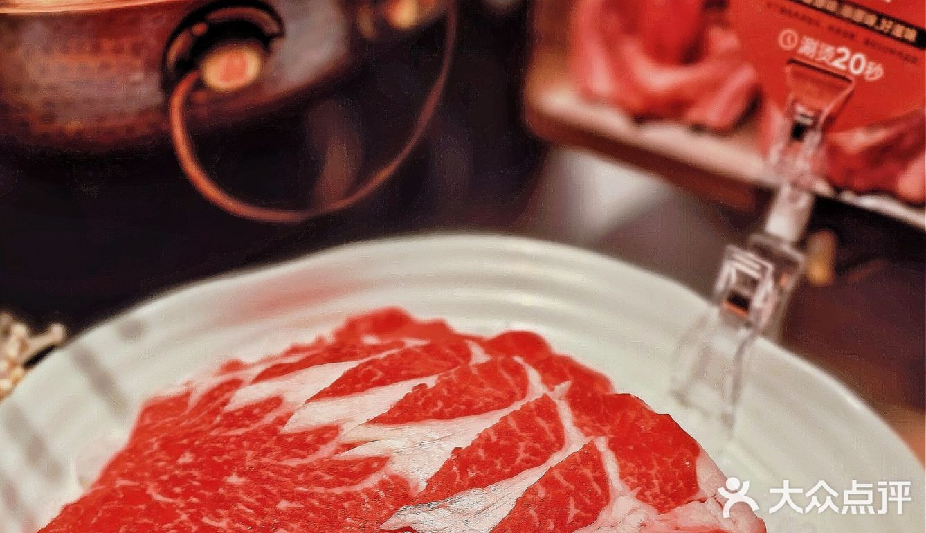  讲真的！在上海就吃过这一次正宗的山泉清水铜锅涮肉‼️