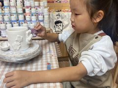 -朝画惜时·陶艺·拼豆·团建