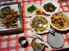 -在老街·淮安大排档·甜麻干煸龙虾·烧烤(河下古镇店)