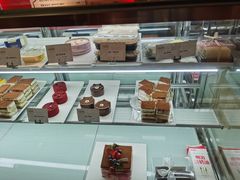 面包甜点陈列柜-美丽心情蛋糕(江苏路店)