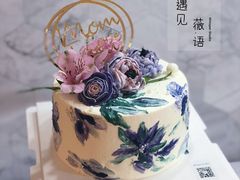 韩式裱花蛋糕-Whisper studio薇语花艺烘焙工作室