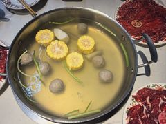 招牌牛筋丸锅底-汕头八合里海记牛肉店(清河店)