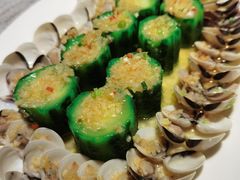 蒜蓉沙白蒸丝瓜-广东道至正餐厅(区庄店)