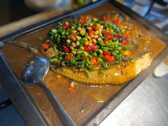 鲜青椒烤鱼-探鱼·鲜青椒爽麻烤鱼(天一广场店)
