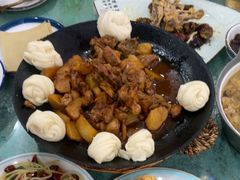 东北鸡锅花卷-鹤乡东北菜(崮山路店)