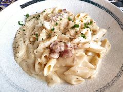 奶油芝士咸肉烩管面-PIZZA BIANCA(民园店)