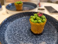 烟熏三文鱼•豌豆.-民国红公馆·艺文空间(颐和路店)
