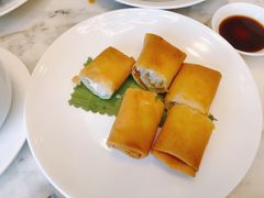 芙蓉鲜虾春卷-唐阁海景中餐厅·早茶·粤菜•生日聚餐(海口朗廷酒店)