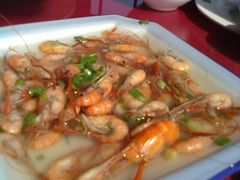 盐水河虾-长廊饭店(锦溪古镇店)