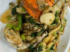 白蟹炒年糕-红灯笼龙凤饭店(宁波老字号店)