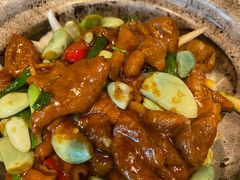 腊八蒜烧肥肠-惠丰堂饭庄·烤鸭·京味菜(西北旺·唐家岭店)