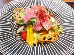 和牛烧肉沙拉-牛道·和牛九食(市府恒隆广场店)