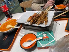 -宝记烧烤·碳锅羊肉·羊蝎子火锅·夜食社(文体路创始店)