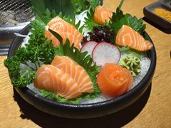三文鱼刺身-十九町烧肉专门店(野风店)