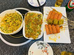 烤蒜香茄子-老何太太鹤岗小串·团建聚餐(龙华店)