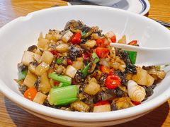 酸萝卜炒田螺-印象鲵宴·张家界地标美食名片(溪布街店)