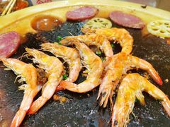 招牌火焰虾-阿昌白族石板烧(大理古城店)