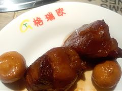 卤蛋红烧肉-格瑞欧海鲜自助烤肉火锅(光彩店)