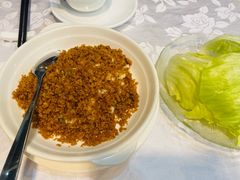 生菜虾松-老妈私房菜