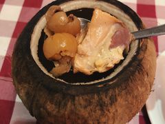 椰子鸡汤-开心果牛扒城(雍华庭店)
