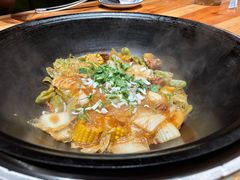 排骨油豆角土豆锅-和晟shèng铁锅炖·东北菜(南山店)
