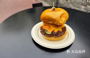 Egg and Beef Burger