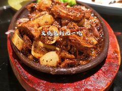 黑椒牛仔骨-老头儿油爆虾·知味杭州(爱琴海购物中心)