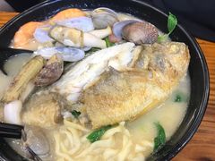 大黄鱼海鲜面-台州老六海鲜面馆(上南总店)