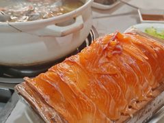 虹鳟鱼锅底-清真鱼羊鲜火锅·虹鳟鱼三吃(小康大道金水湾店)
