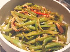 豆角丝炒肉拌转百刀-日上三甘(三里屯店)