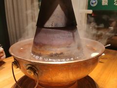 铜火锅清水锅底-额尔敦传统涮火锅·烧烤(鑫源山庄店)