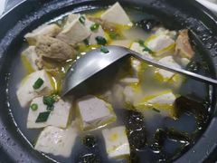 蚌肉豆腐-祝家花園(伯渎港店)
