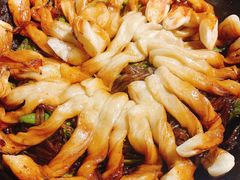 排骨豆角卷子-华盛园卷子王农家菜水库鱼