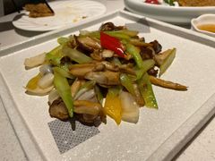 翡翠炒双菌-潮州府·潮菜·砂锅粥(徐家汇店)