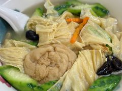 胜瓜腐竹浸鱼腐-惠爱餐厅