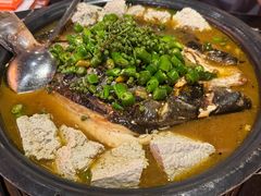 -探鱼·鲜青椒爽麻烤鱼(银泰城店)