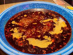 重庆原始红油现炒锅底-王歘歘·chuǎ火锅(五道营店)