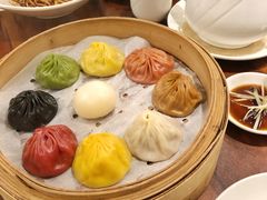 翡翠水晶八色小笼包-翡翠拉面小笼包(岭南新天地店)