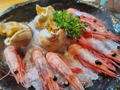 三文鱼北极贝甜虾黄金螺肉-真剑日本料理·铁板烧(贵州路店)