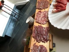 立盘手工鲜切羊肉组合-乔先生涮肉·鲜活牛羊肉火锅(塘沽店)