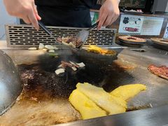 现场制作-大成铁板烧•板前(复古餐厅石老人店)